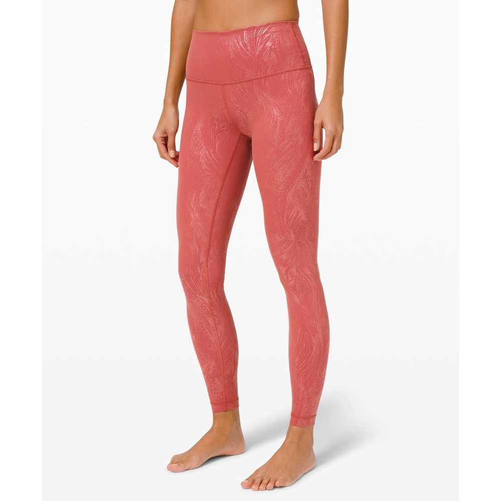 Lululemon Wunder Under High-Rise‎ Tight 28" Shine - Size 6